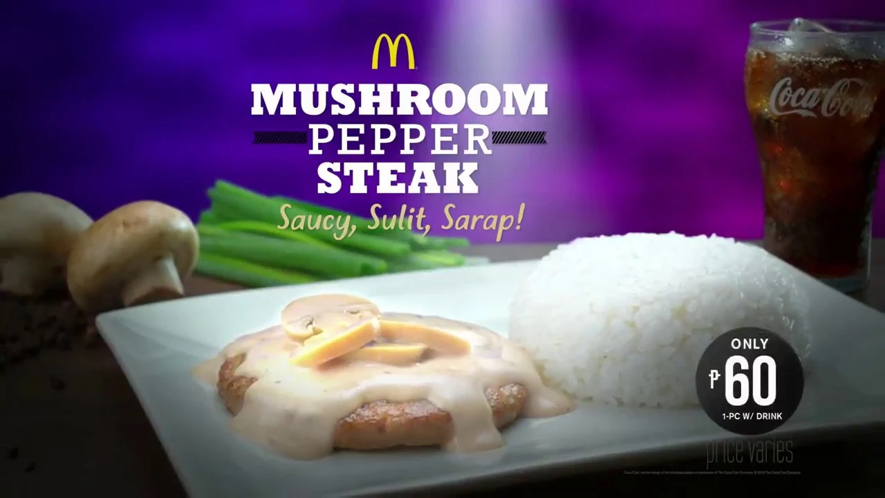 McDo Mushroom Pepper Steak "Symphony" 15s TVC 2018